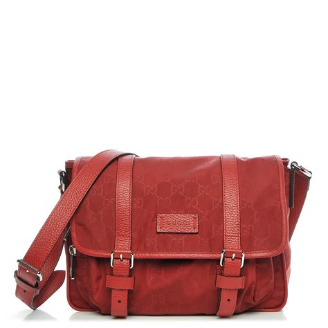 gucci nylon guccissima messenger bag|Gucci nylon Messenger bag canvas.